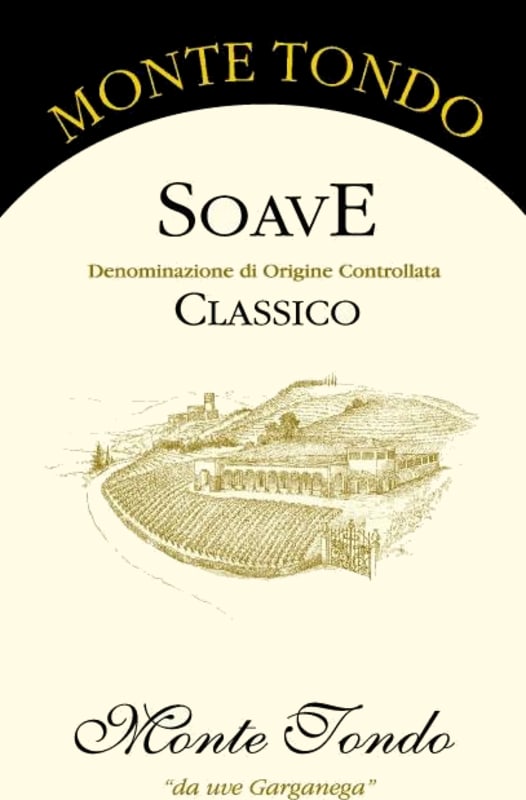 Monte Tondo Soave Classico 2012 Front Label