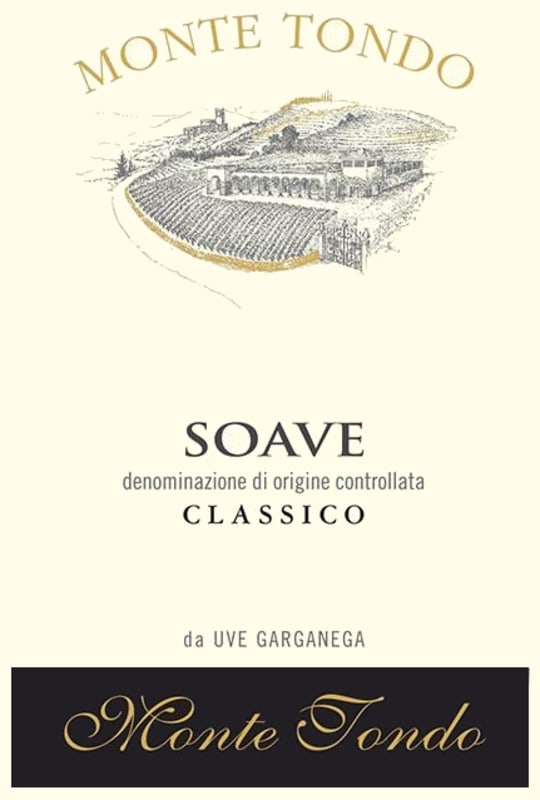 Monte Tondo Soave Classico 2015 Front Label