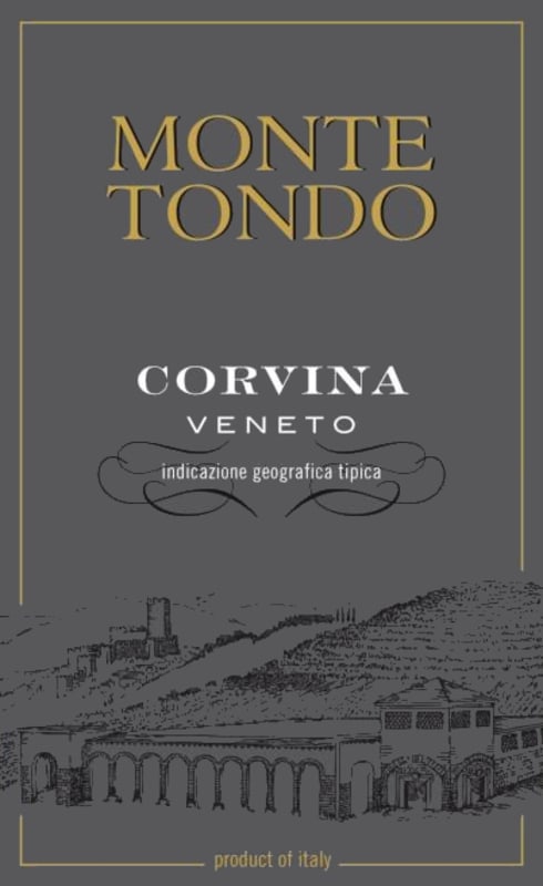 Monte Tondo Veneto Corvina 2014 Front Label