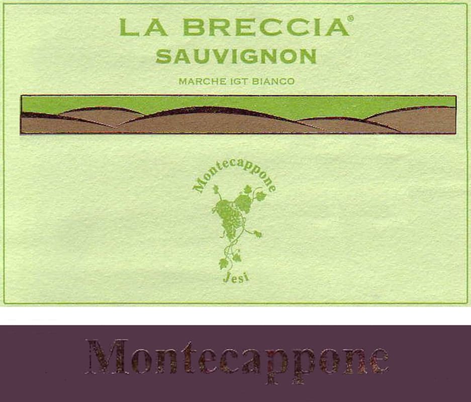 Montecappone La Breccia Sauvignon 2008 Front Label