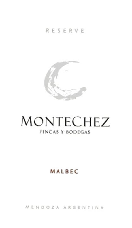 Montechez Fincas y Bodegas Reserva Malbec 2011 Front Label