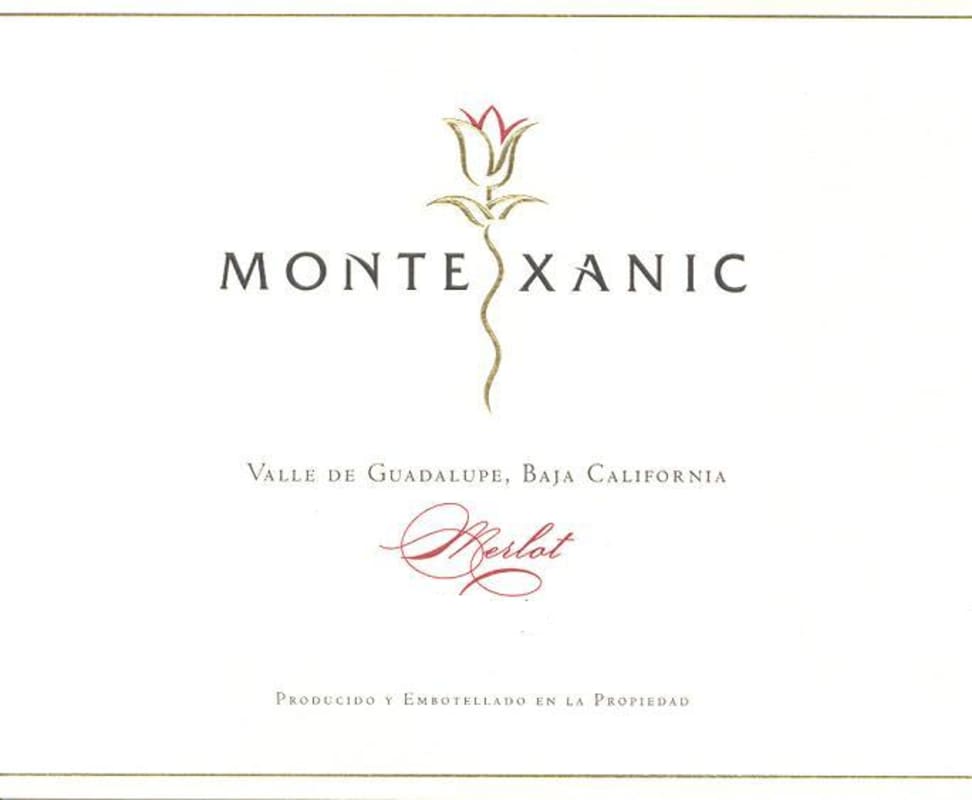 MonteXanic Winery Merlot 2012 Front Label