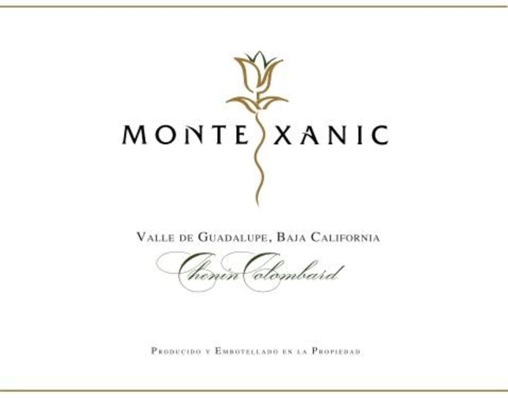MonteXanic Winery Chenin Colombard 2015 Front Label