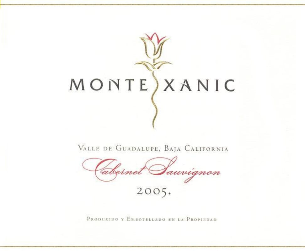 MonteXanic Winery Valle de Guadalupe Cabernet Sauvignon 2005 Front Label