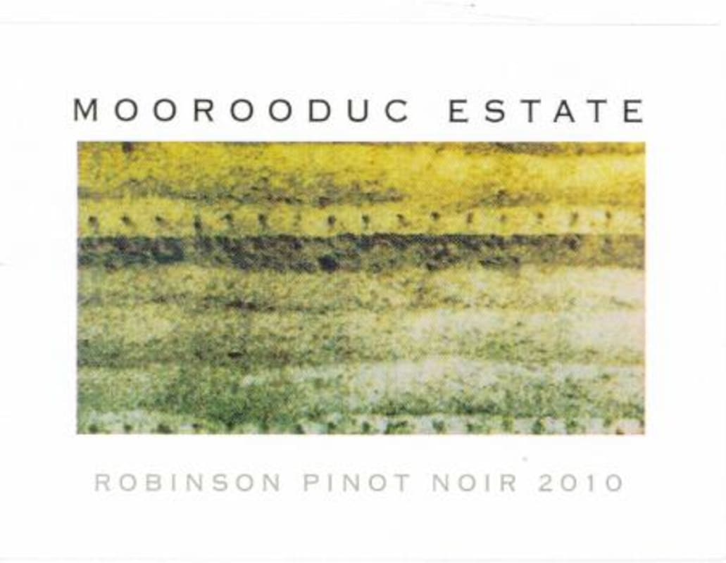 Moorooduc Estate Robinson Pinot Noir 2010 Front Label
