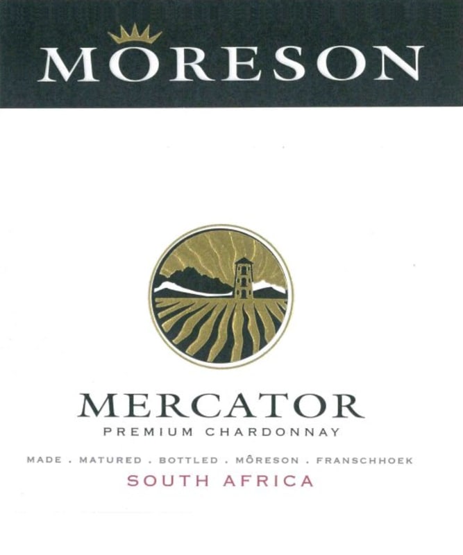 Moreson Mercator Premium Chardonnay 2013 Front Label