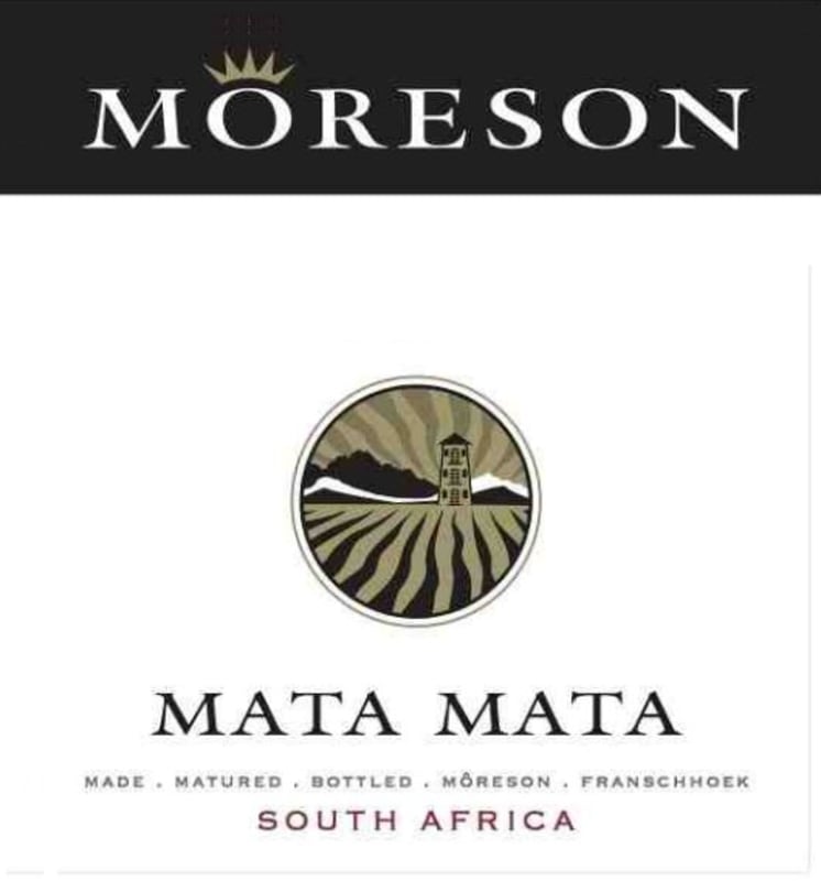 Moreson Mata Mata 2012 Front Label