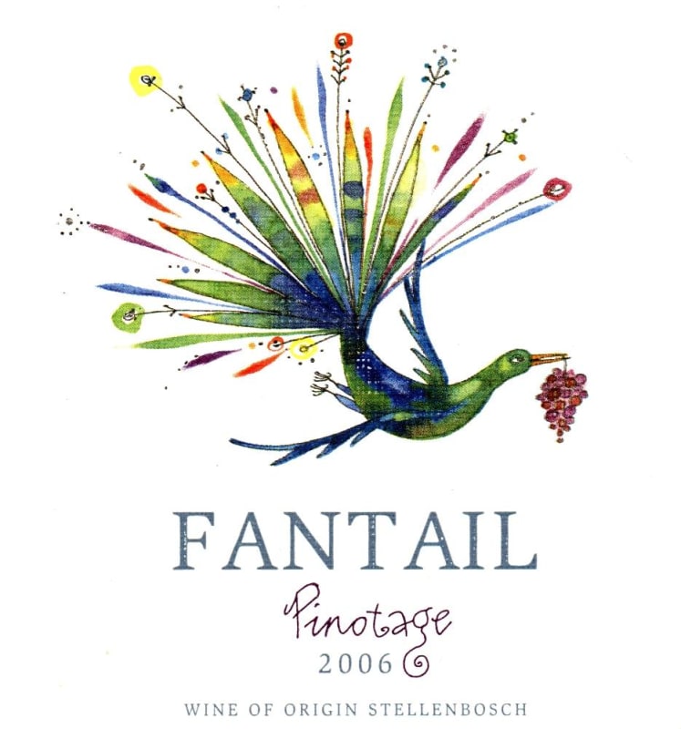 Morgenhof Wine Estate Fantail Pinotage 2006 Front Label
