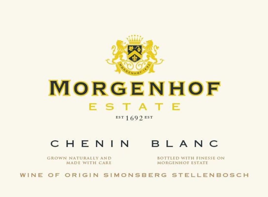 Morgenhof Wine Estate Chenin Blanc 2011 Front Label