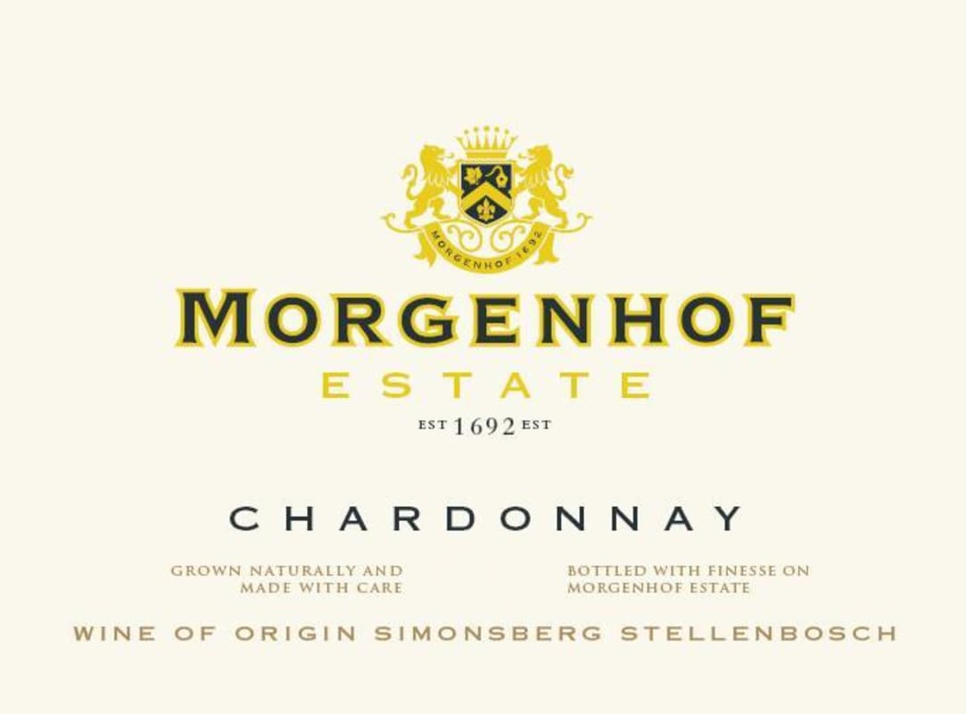 Morgenhof Wine Estate Chardonnay 2011 Front Label
