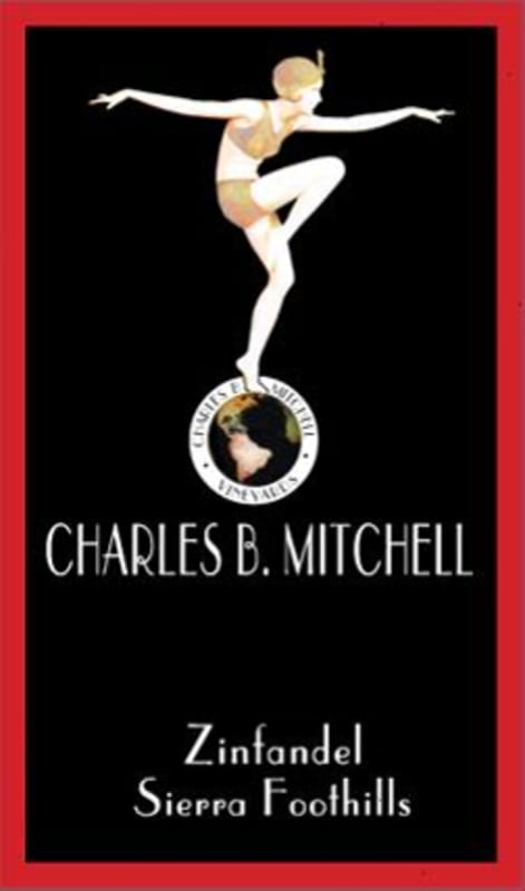 Charles B. Mitchell Zinfandel 2012 Front Label