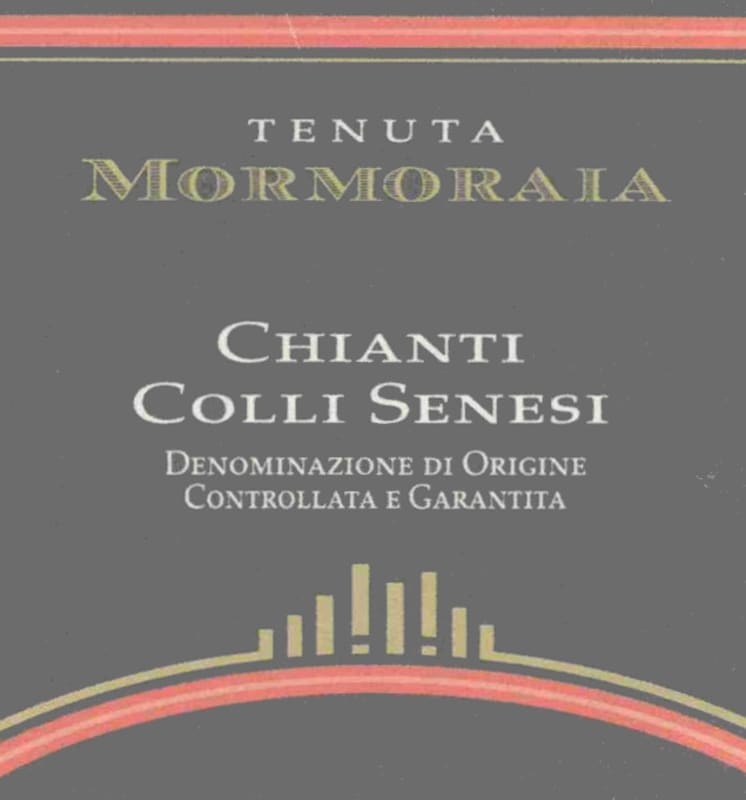 Mormoraia Chianti Colli Senesi 2013 Front Label