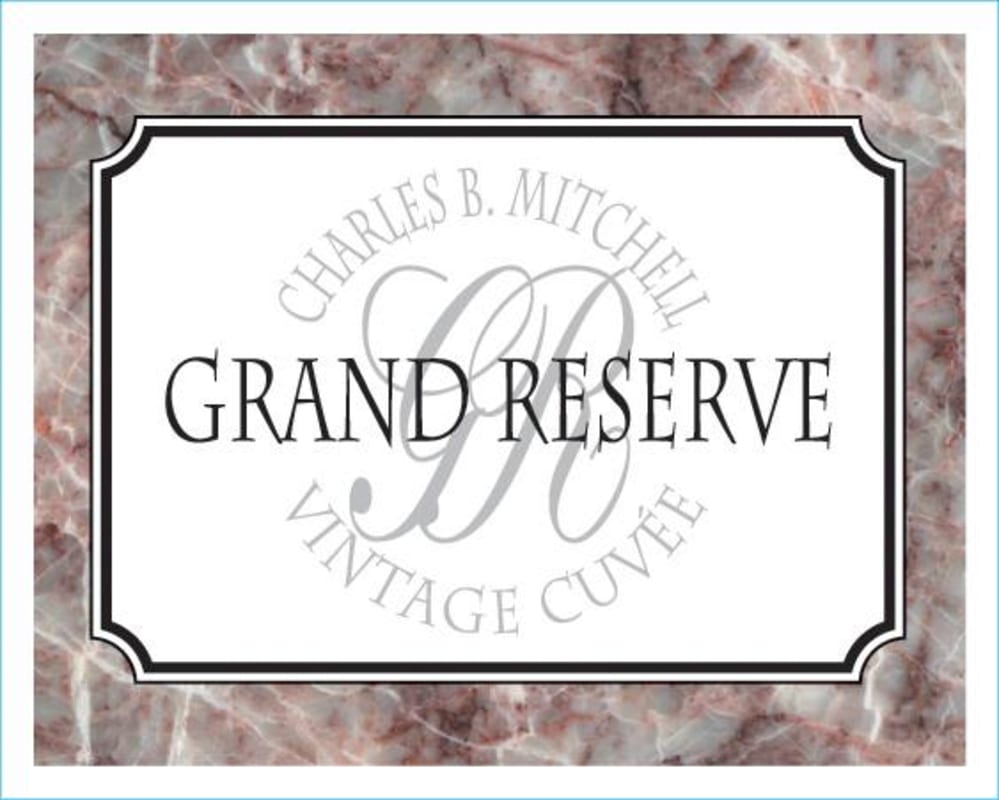 Charles B. Mitchell Grand Reserve Vintage Cuvee 2011 Front Label