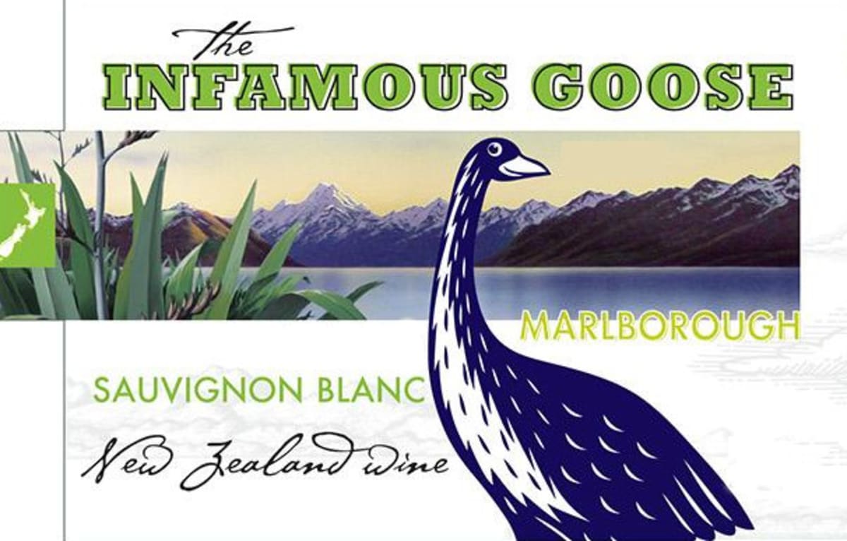 Mother Goose Wines The Infamous Goose Sauvignon Blanc 2012 Front Label