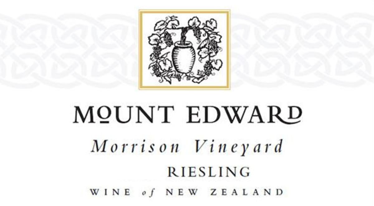 Mount Edward Morrison Vineyard Riesling 2014 Front Label