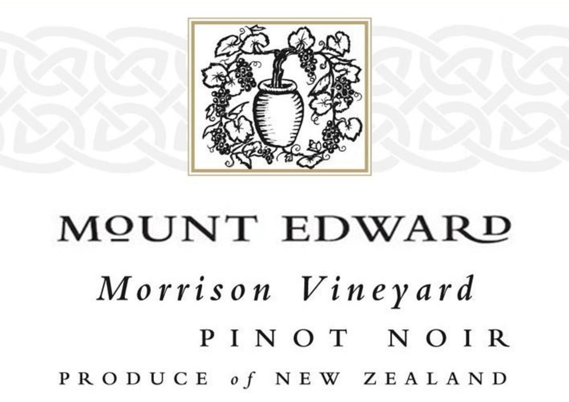 Mount Edward Morrison Vineyard Pinot Noir 2010 Front Label