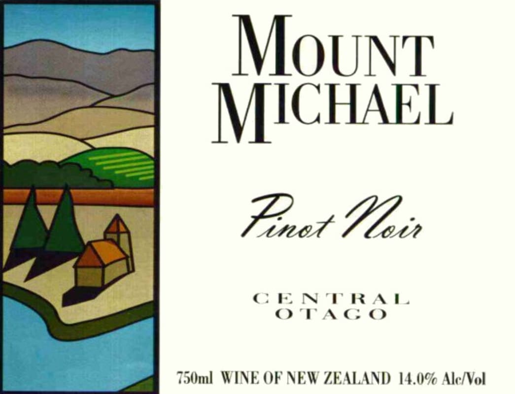 Mount Michael Wines Pinot Noir 2012 Front Label