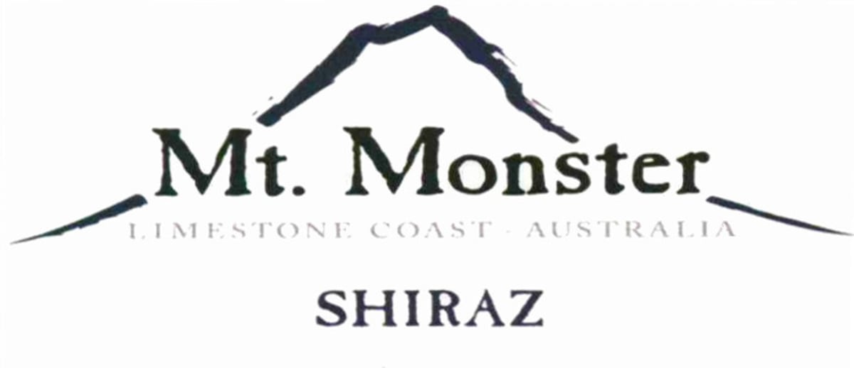 Mt. Monster Shiraz 2012 Front Label