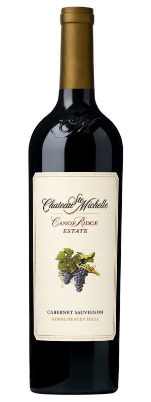 Chateau Ste. Michelle Canoe Ridge Estate Cabernet Sauvignon 2014 Front Bottle Shot