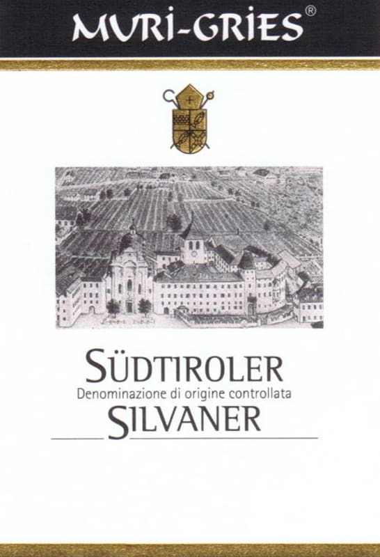 Muri-Gries Sudtirol Sylvaner 2014 Front Label