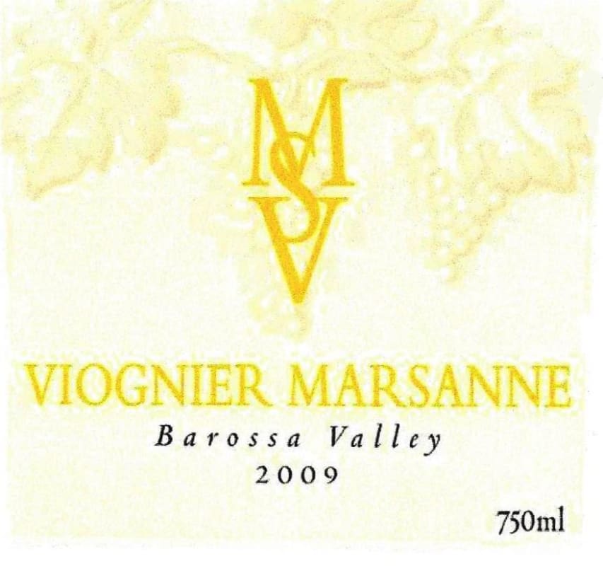 Murray Street Vineyards Viognier Marsanne 2009 Front Label