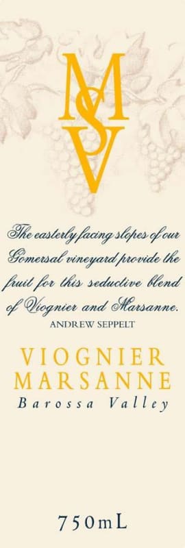 Murray Street Vineyards Viognier Marsanne 2008 Front Label