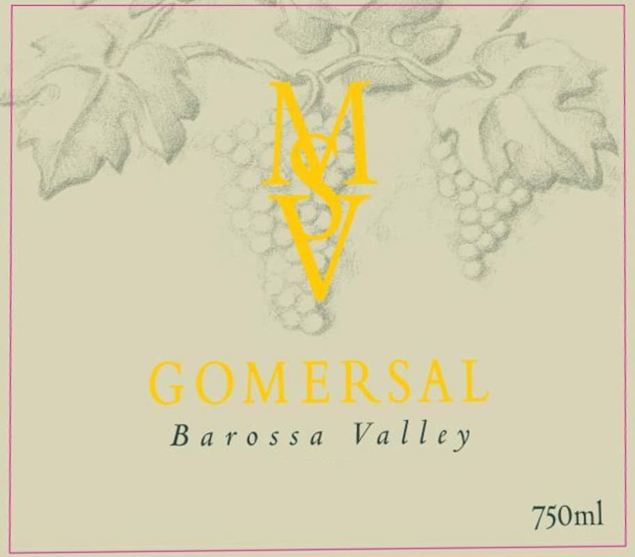 Murray Street Vineyards Gomersal Shiraz 2008 Front Label