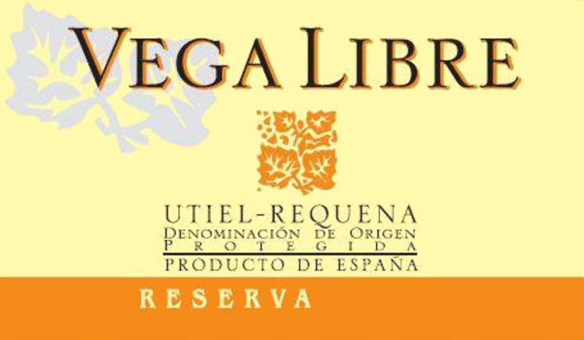 Murviedro Bodegas Vega Libre Reserva 2011 Front Label