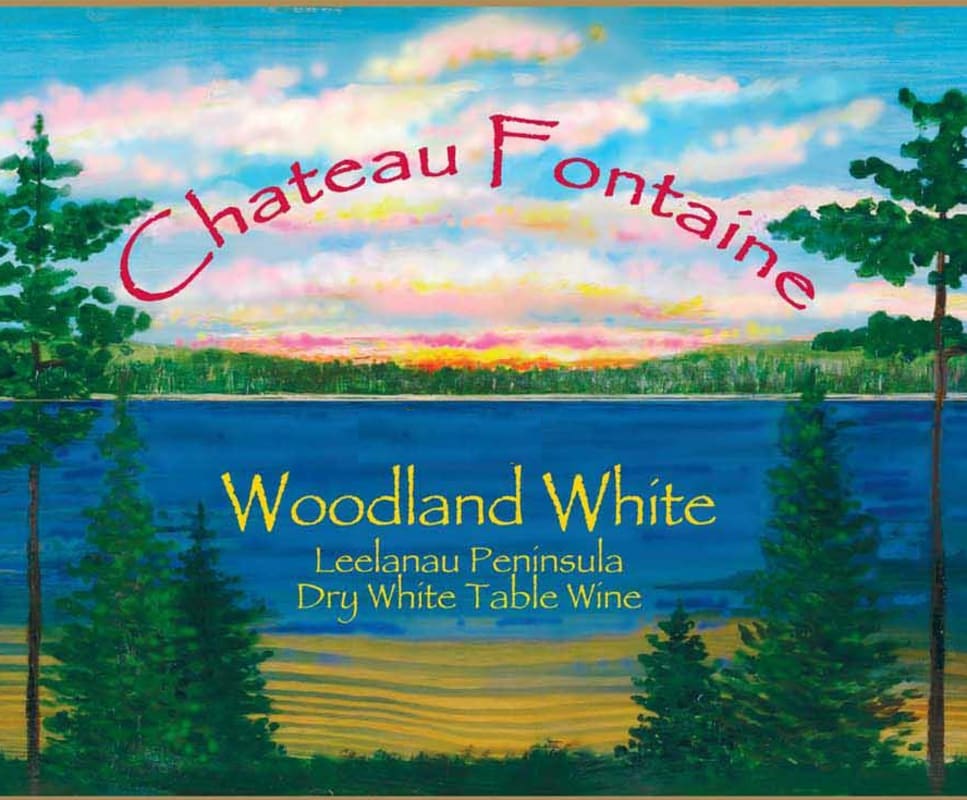 Chateau Fontaine Woodland White 2013 Front Label