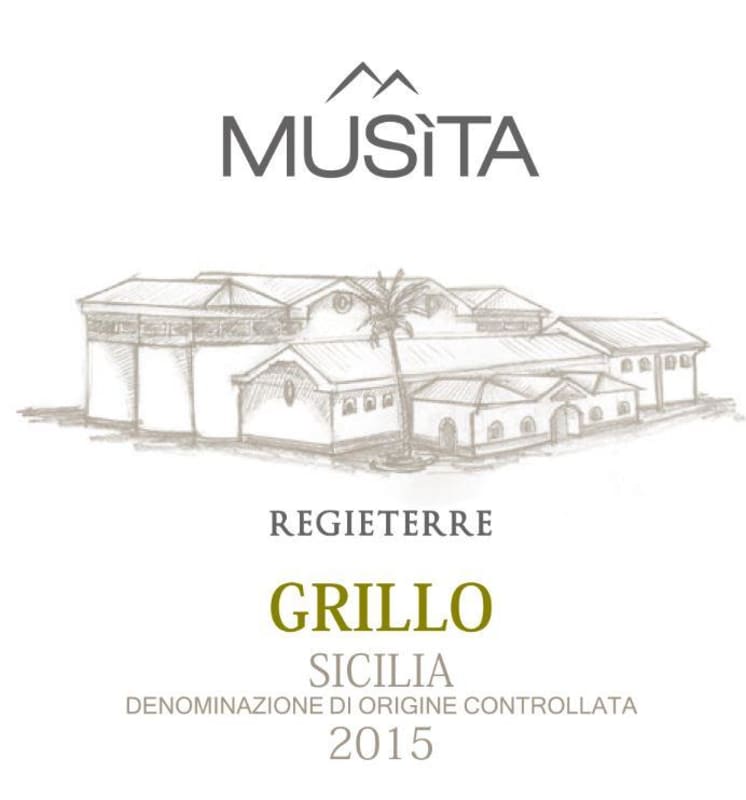Musita Grillo 2015 Front Label