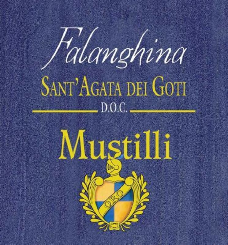 Mustilli Sant'Agata dei Goti Falanghina 2014 Front Label