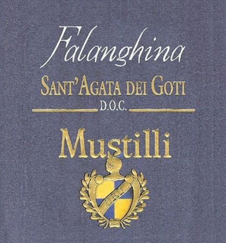 Mustilli Sant'Agata dei Goti Falanghina 2005 Front Label