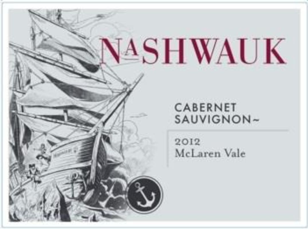 Nashwauk Vineyards Cabernet Sauvignon 2012 Front Label