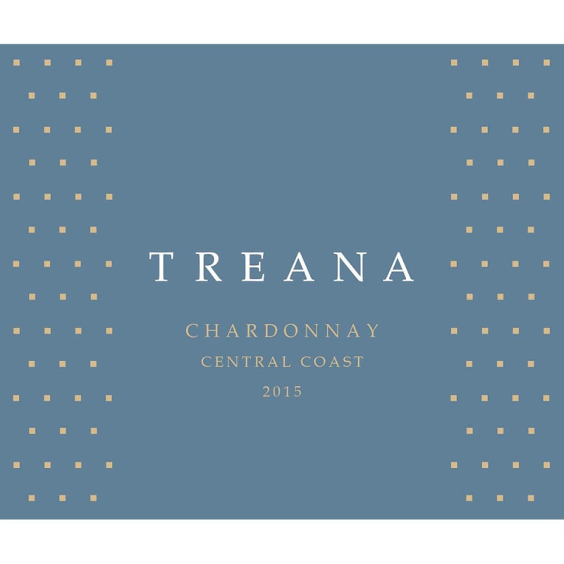 Treana Chardonnay 2015 Front Label