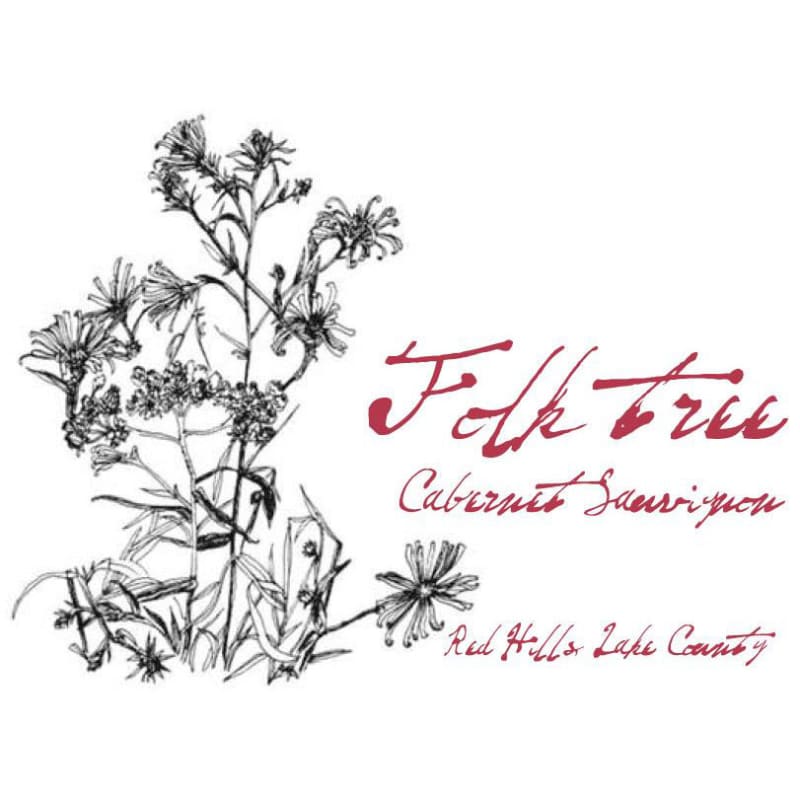 Folk Tree Red Hills Cabernet Sauvignon 2015 Front Label