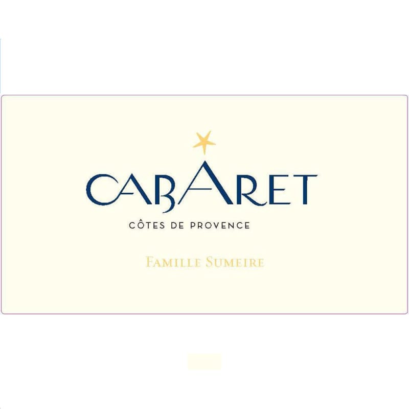 Chateau Maupague Cotes de Provence Cabaret Rose 2016 Front Label