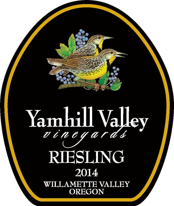 Yamhill Riesling 2014 Front Label