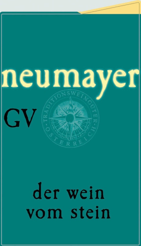 Neumayer Der Wein vom Stein GV Gruner Veltliner 2011 Front Label