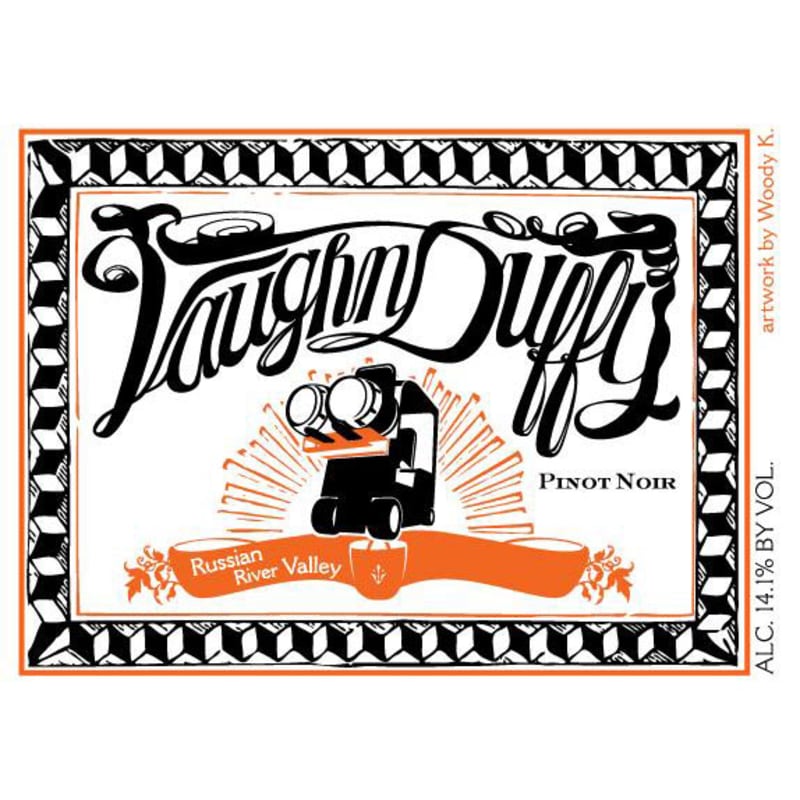 Vaughn Duffy Russian River Valley Pinot Noir 2016 Front Label