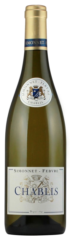 Simonnet-Febvre Chablis 2016 Front Bottle Shot