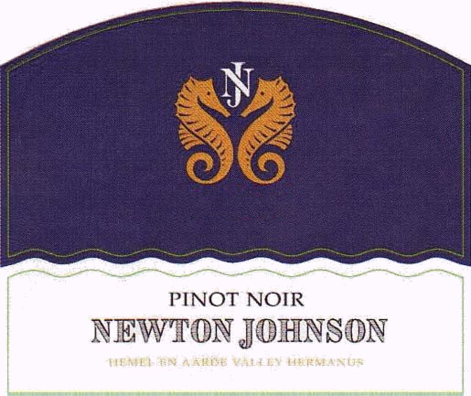 Newton Johnson Wines Walker Bay Pinot Noir 2012 Front Label