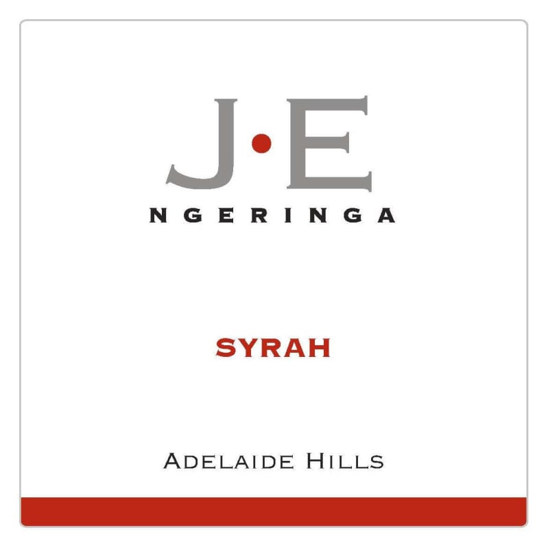 Ngeringa Vineyards J E Syrah 2010 Front Label