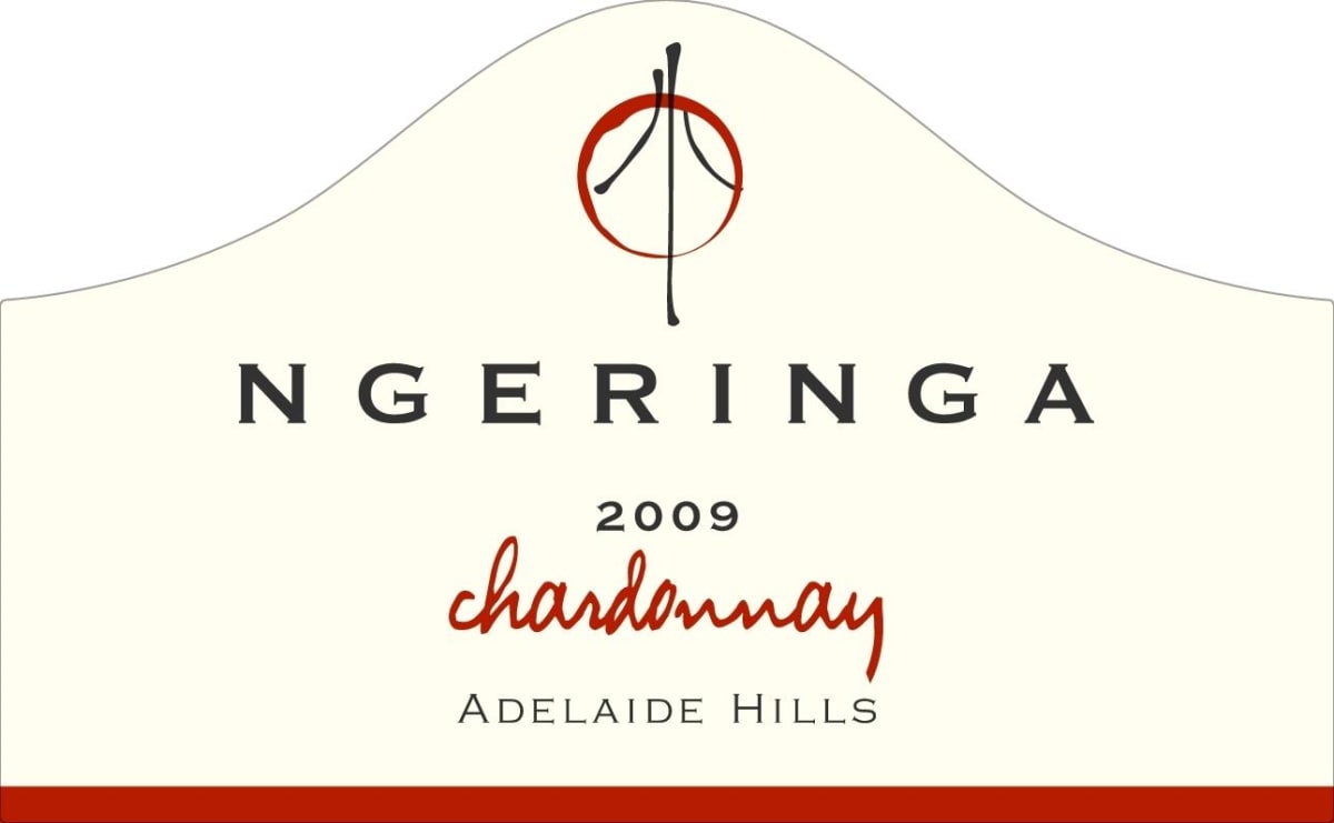 Ngeringa Vineyards Chardonnay 2009 Front Label