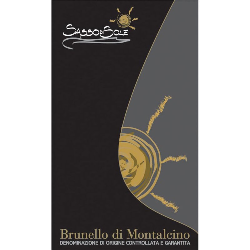 Sassodisole Brunello di Montalcino 2012 Front Label
