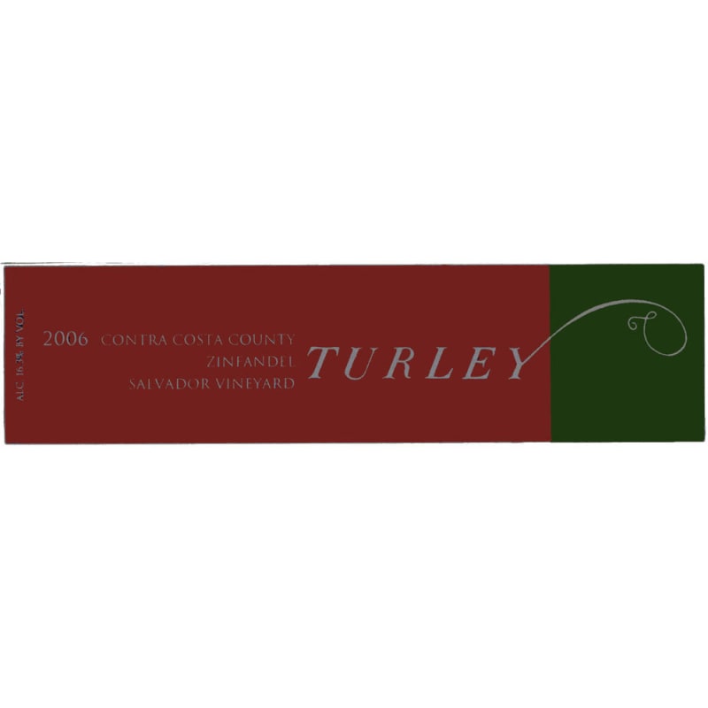 Turley Salvador Zinfandel 2006 Front Label