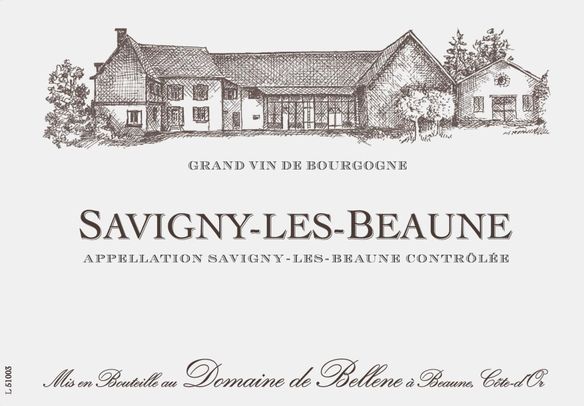 Domaine de Bellene Savigny-les-Beaune Blanc 2012 Front Label