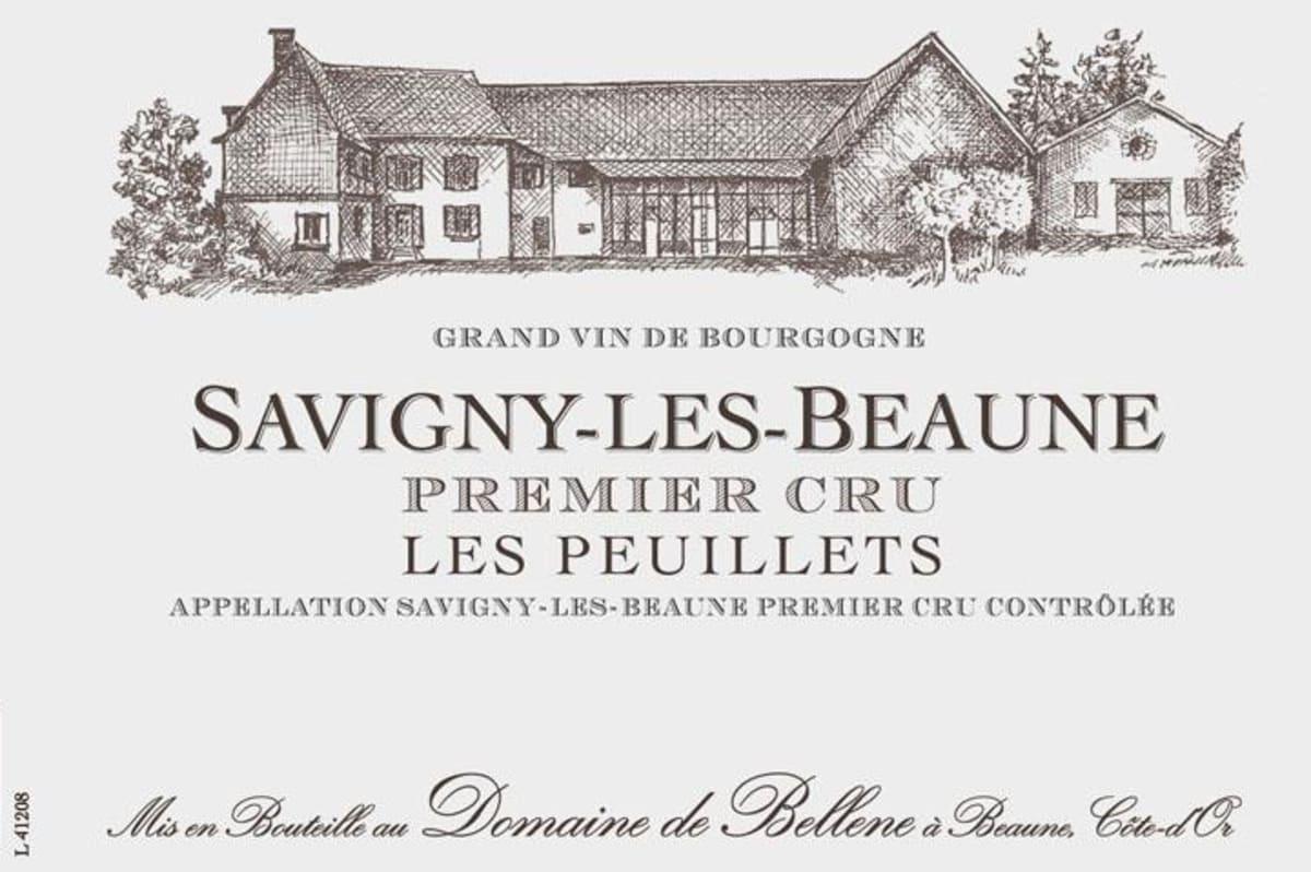 Domaine de Bellene Savigny-les-Beaune Les Peuillets Premier Cru 2014 Front Label