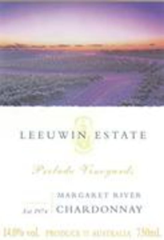 Leeuwin Estate Prelude Vineyards Chardonnay 1999 Front Label