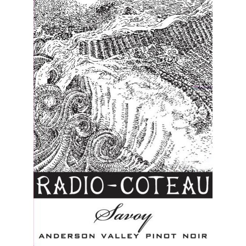 Radio-Coteau Savoy Vineyard Pinot Noir 2013 Front Label