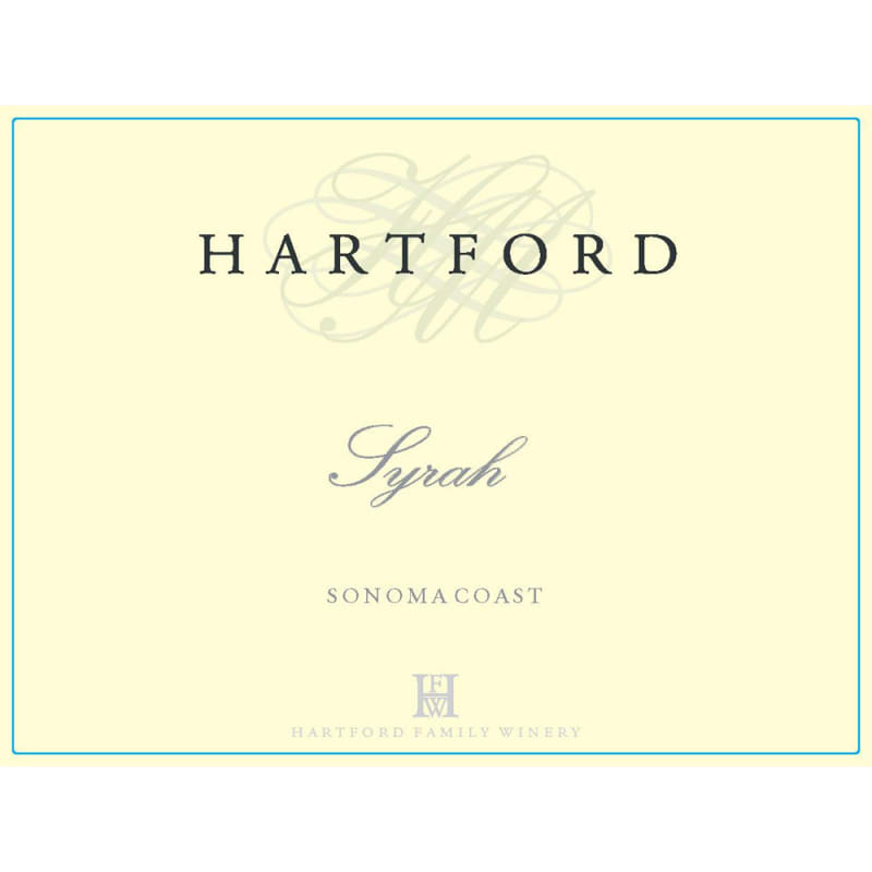 Hartford Sonoma Coast Syrah 2005 Front Label